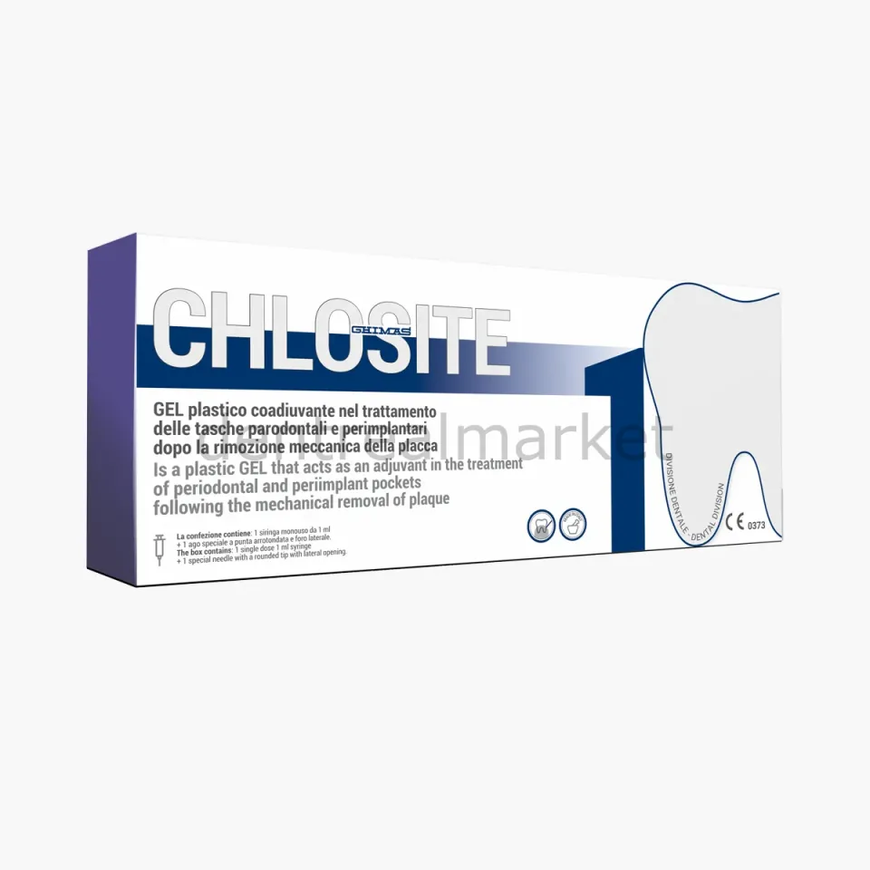 Chlosite Subgingival Antimikrobiyal Lokal Antiseptik Klorheksidin Jel 1ml