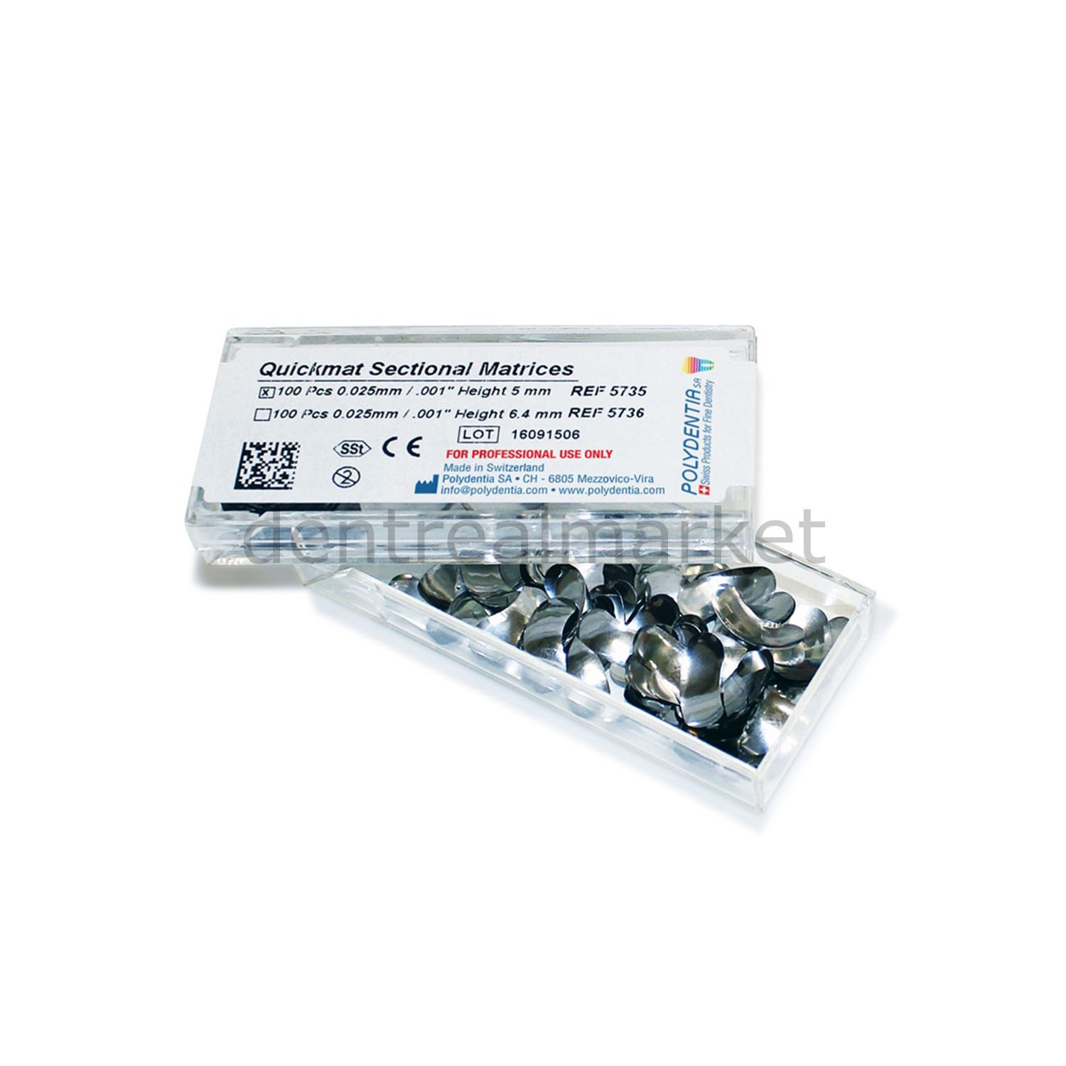 Quickmat Sectional Matris Refil - 100'lük Paket