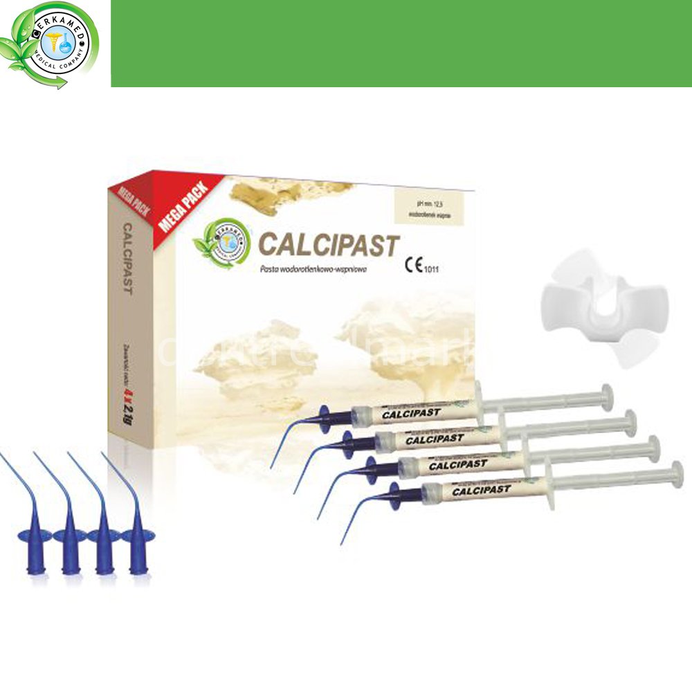 Calcipast Mega Kalsiyum Hidroksit Pasta Barium Sülfat 4*2,1gr