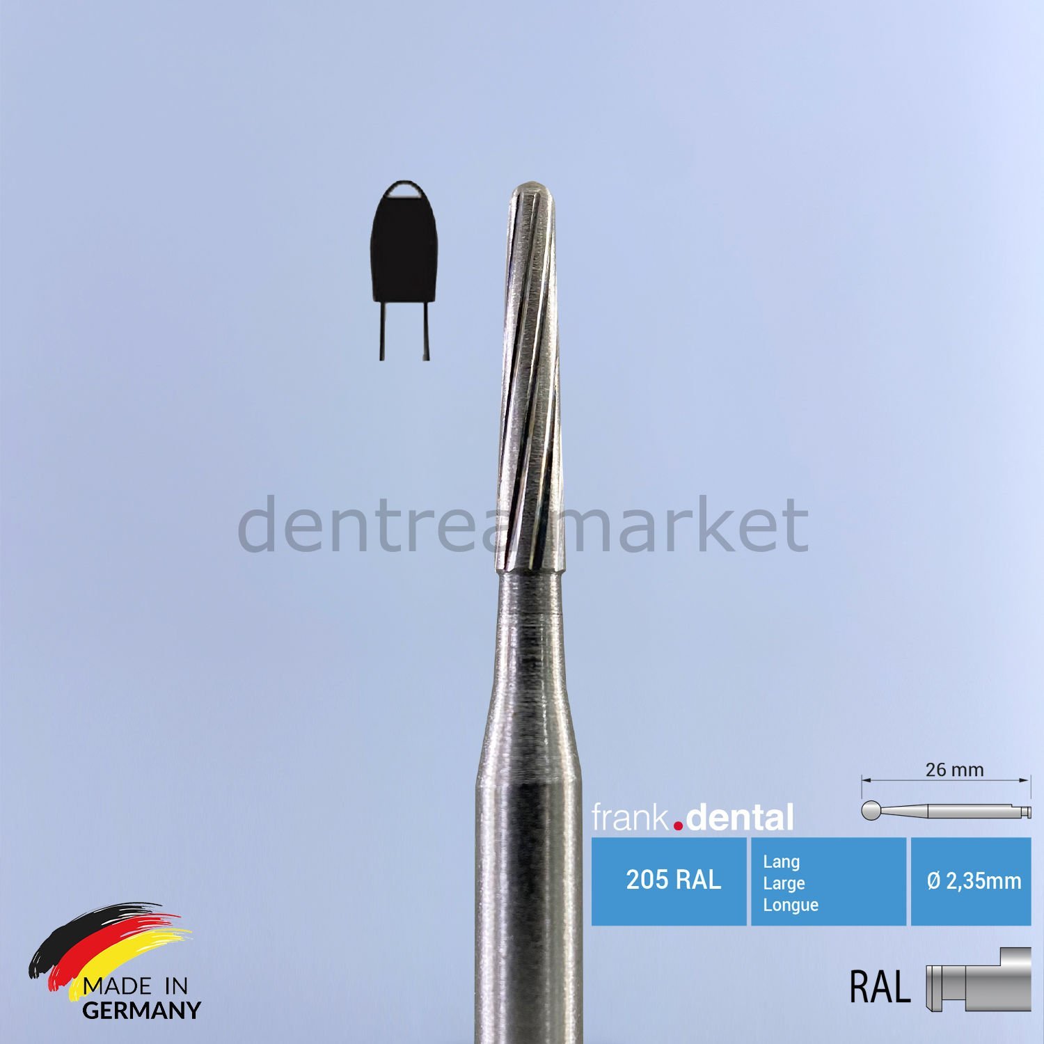Carpide Adhesive Remover & Debonding Frez - Anguldruva 22ALGK