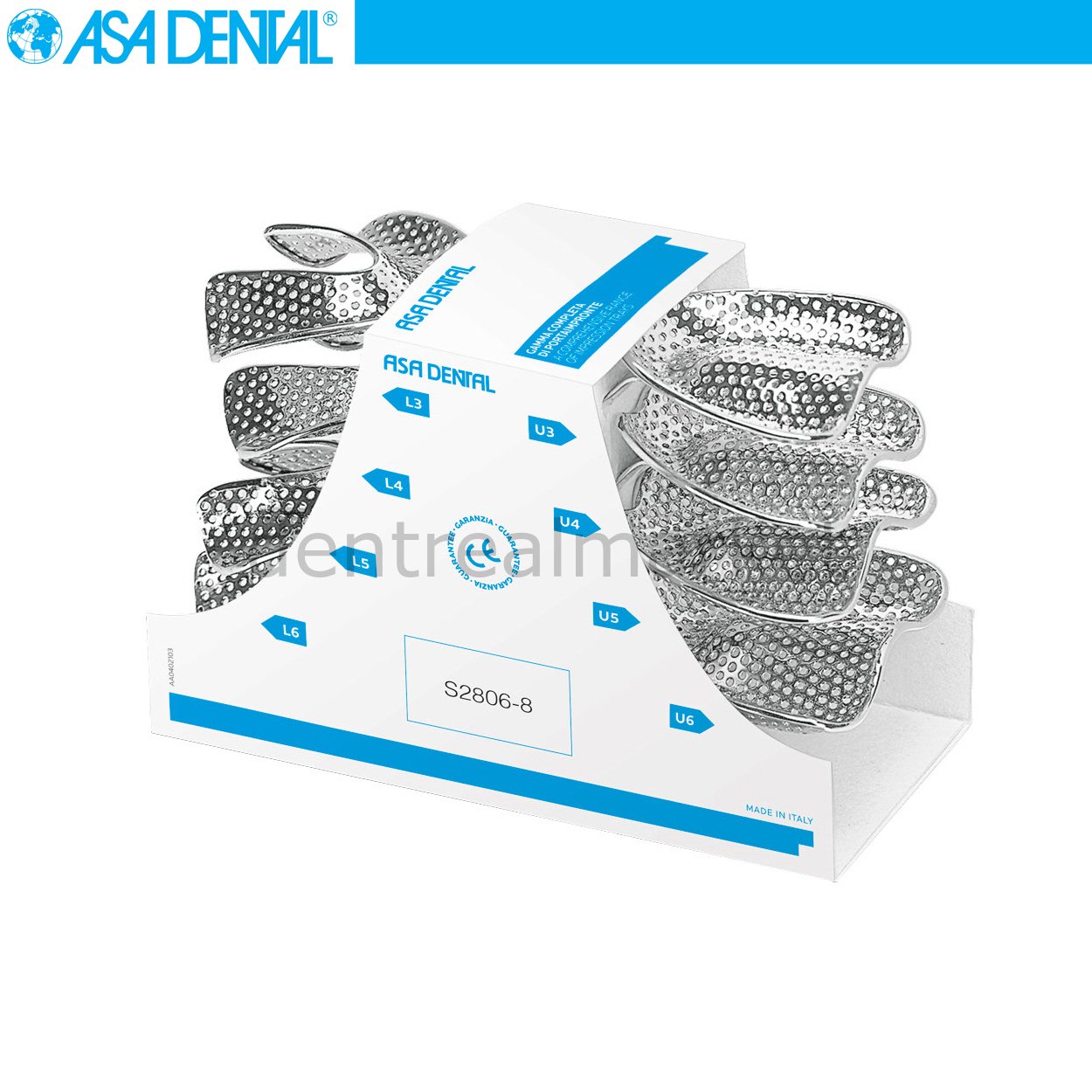 Rimloklu Ölçü Kaşığı - Delikli - Dişsiz 8'li Set