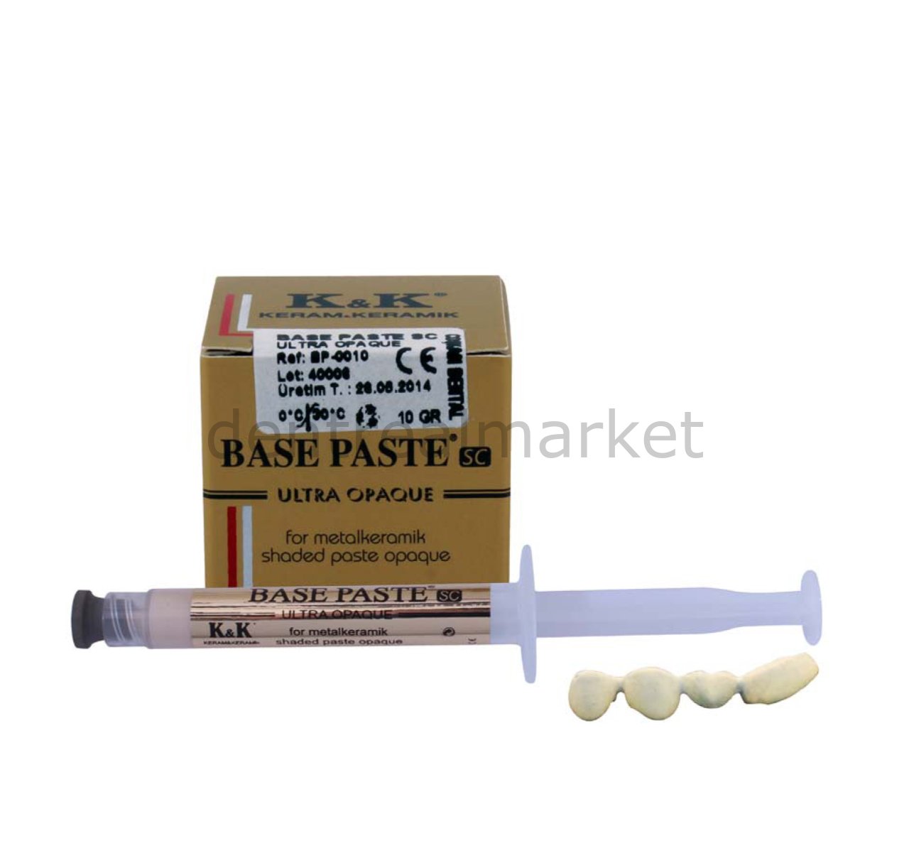 Base Paste SC Ultra Opak Porsalen Pastası 2ml