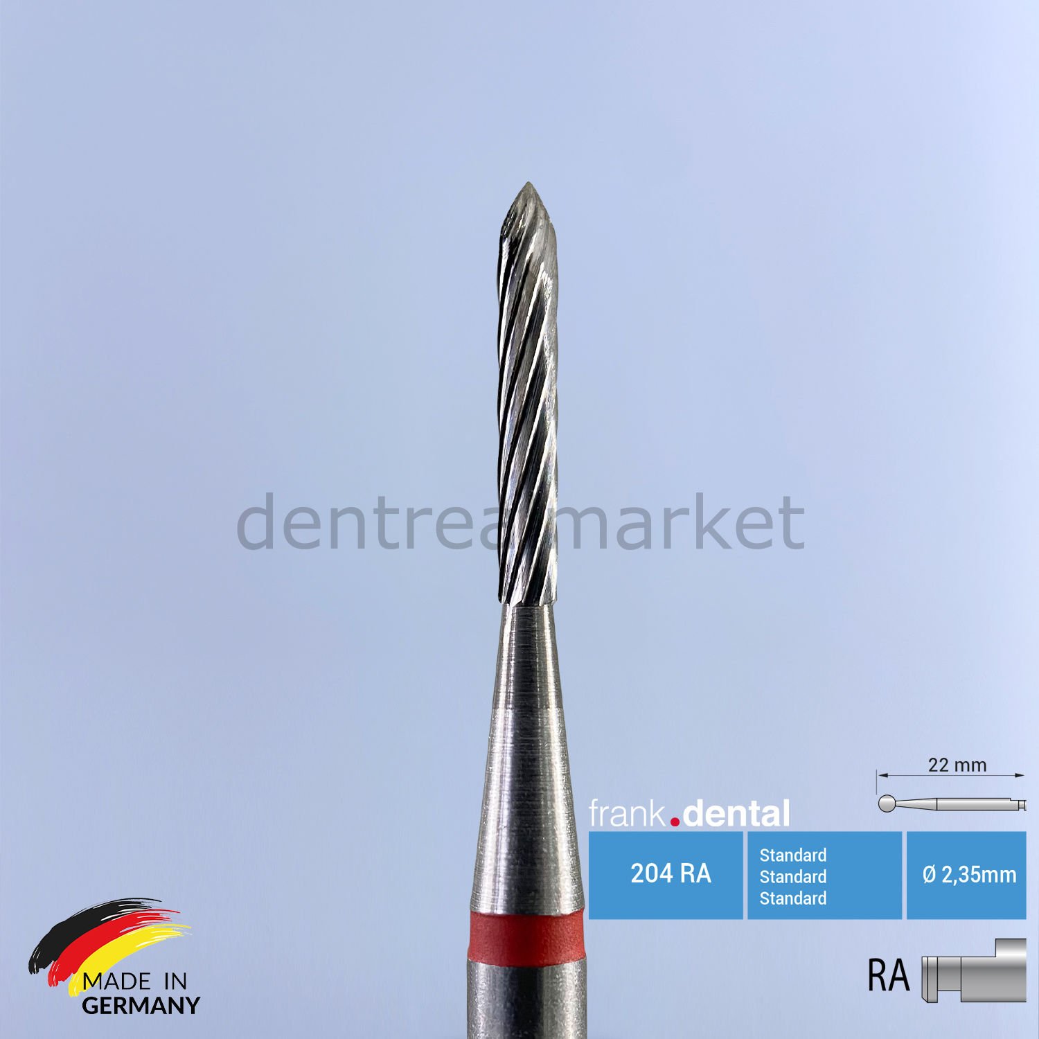Carpide Adhesive Remover & Debonding Frez - C283 - Anguldurva