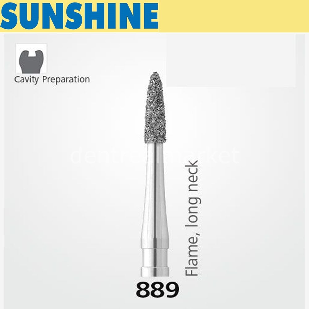 889 Sentetik Elmas Frez - 5 Adet