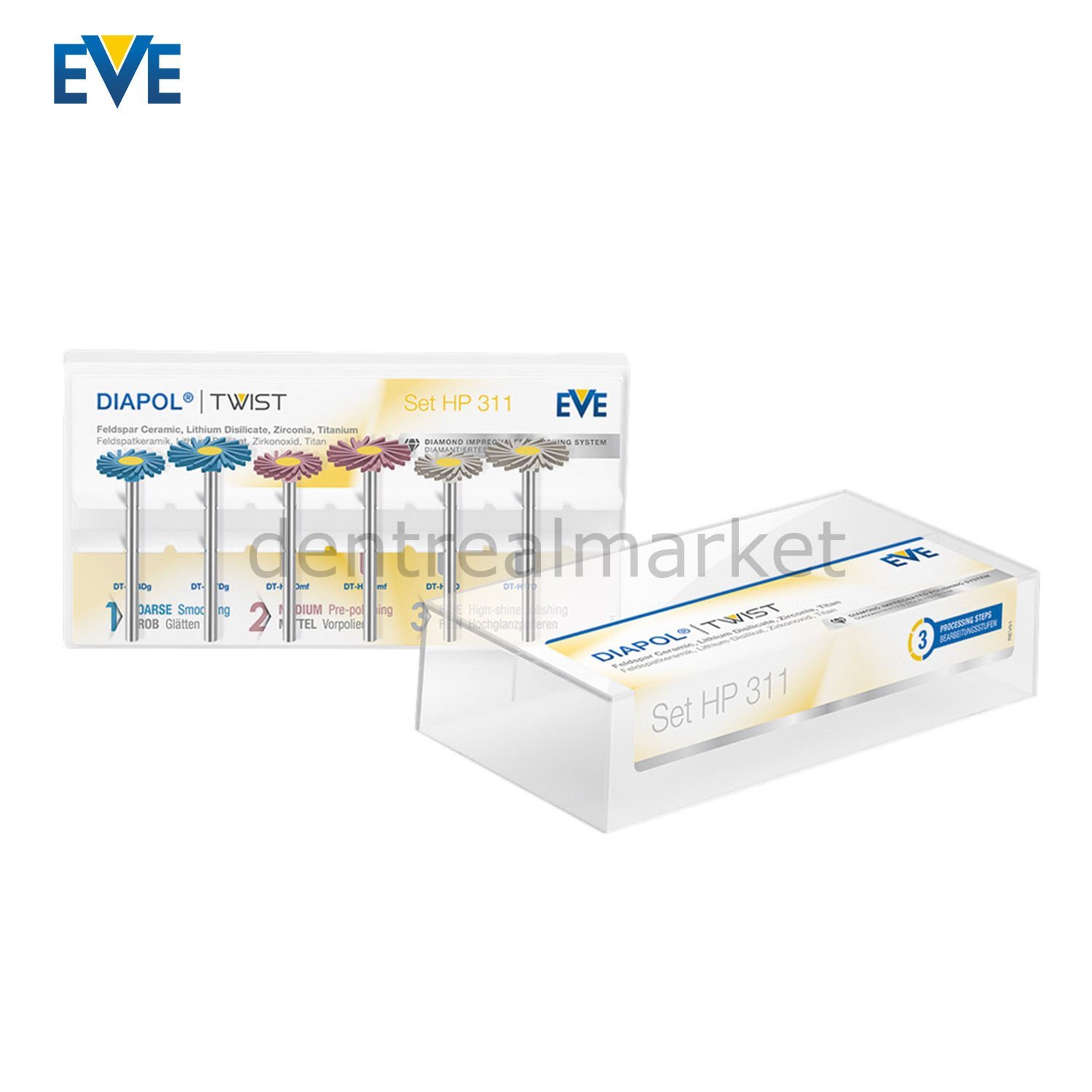 Diapol Twist Seramik Cila Seti HP311