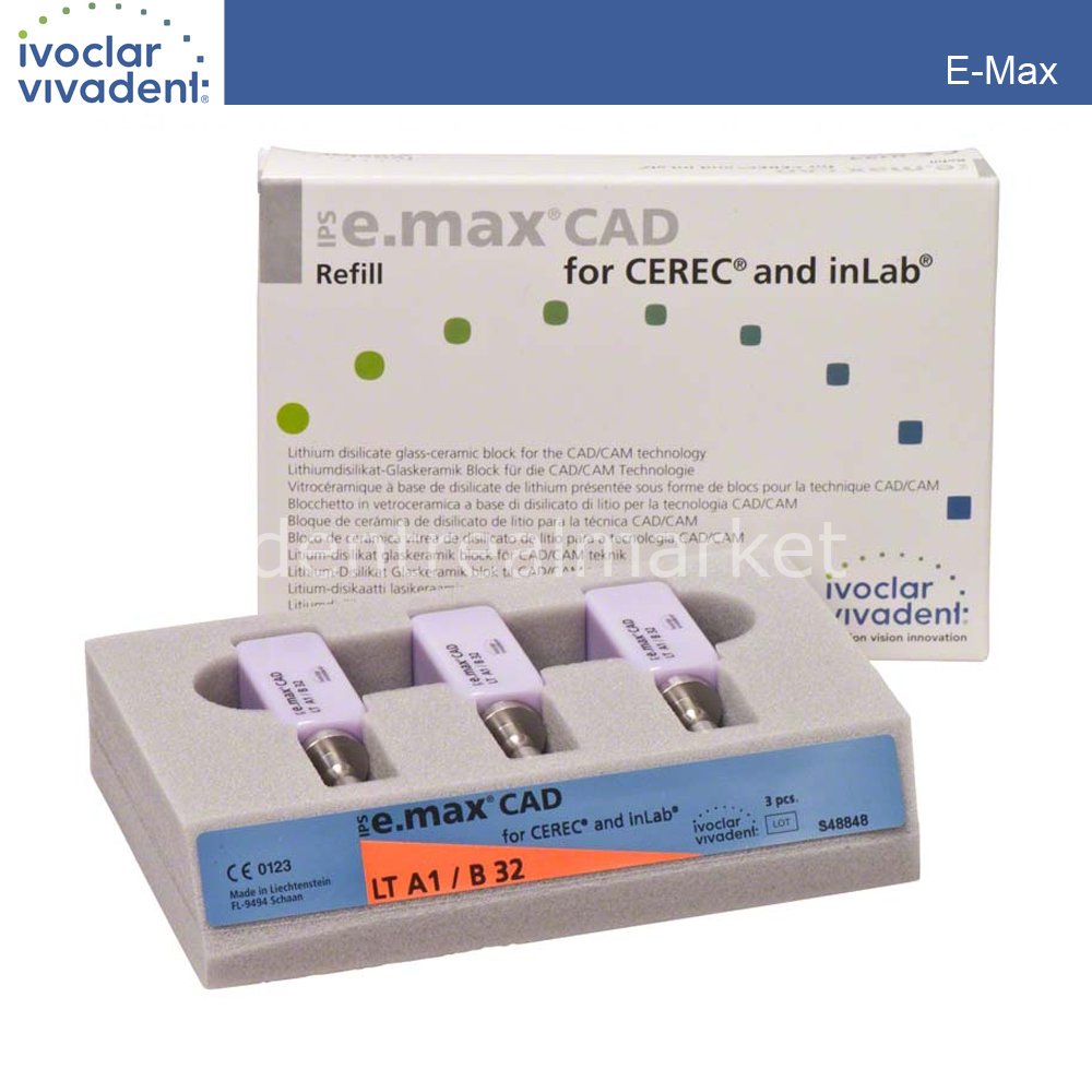 IPS e.max CAD for CEREC ve inLab Blok HT B32