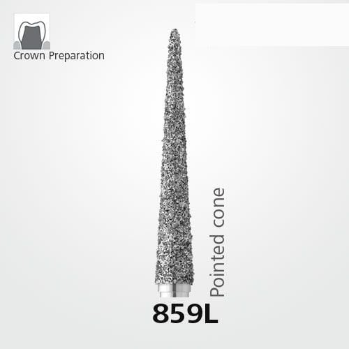 859L Sentetik Elmas Frez - 5 Adet - İğne Uç