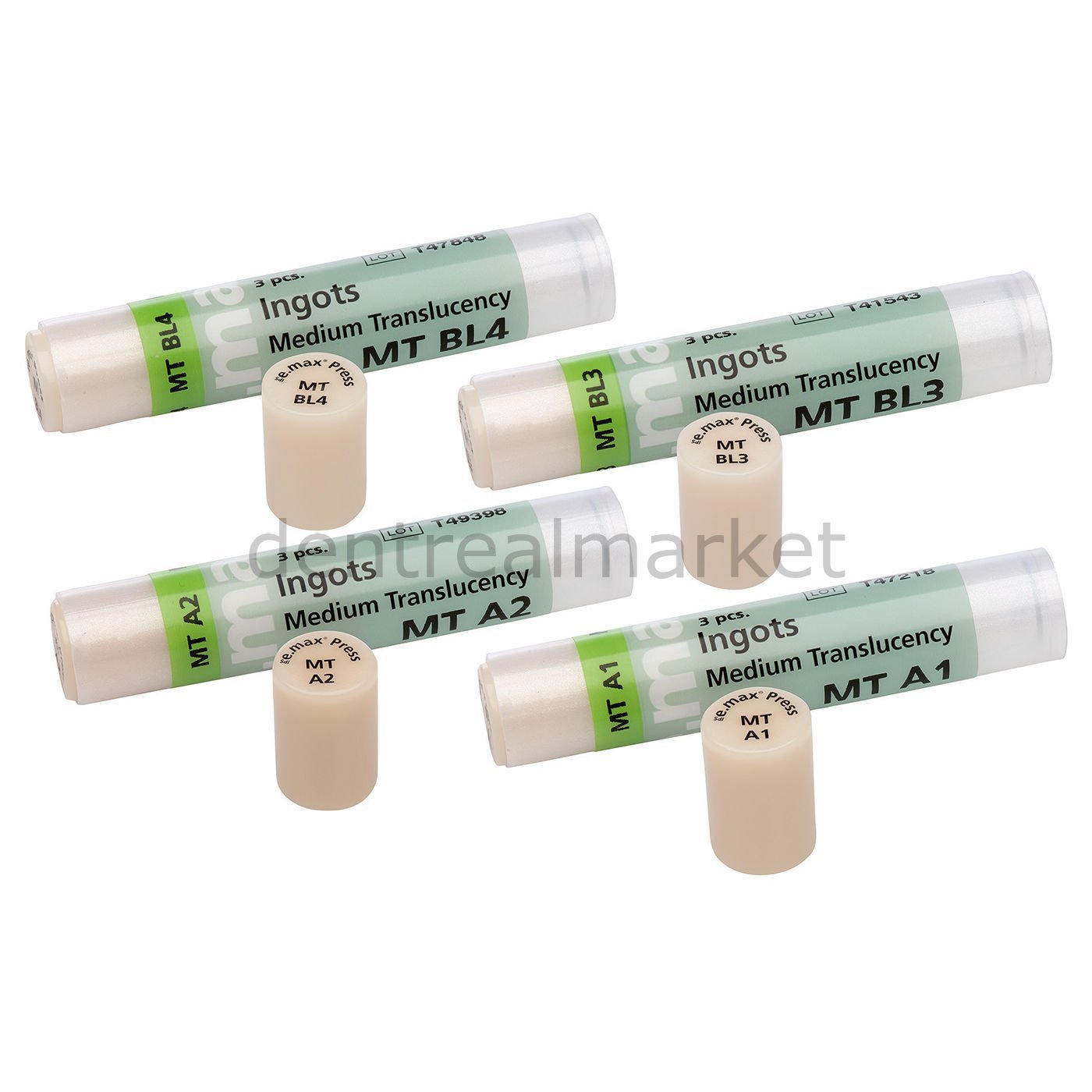 Ips e.max Press MT 5 Adet - Lityum Disilikat