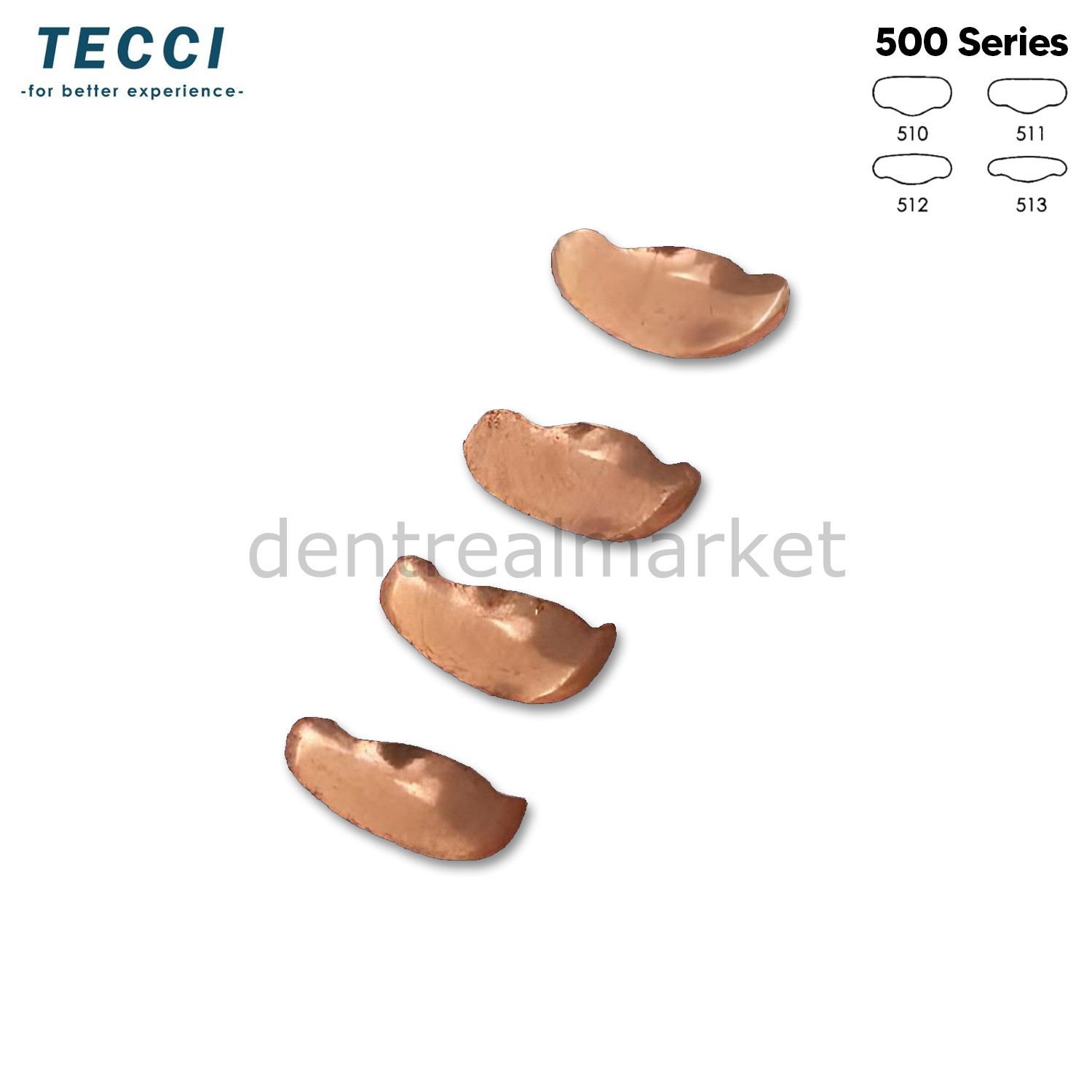 Tecci Bölgesel Matrix Bandı - Bakır - 500 Seri