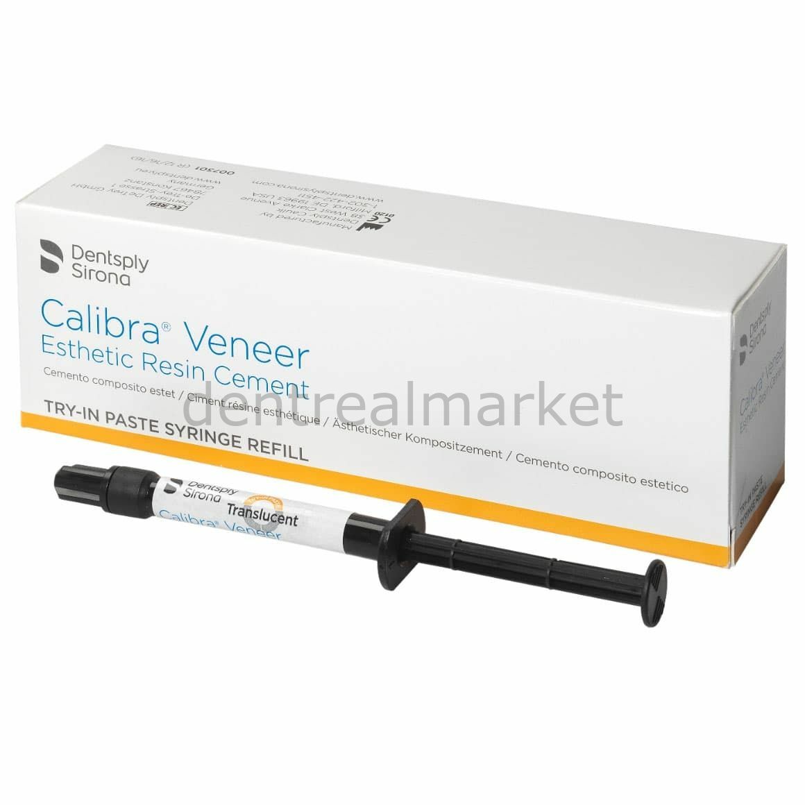Calibra Veneer Lamine Yapıştırma Simanı Try-İn Refil 2*1,8 gr Bleach