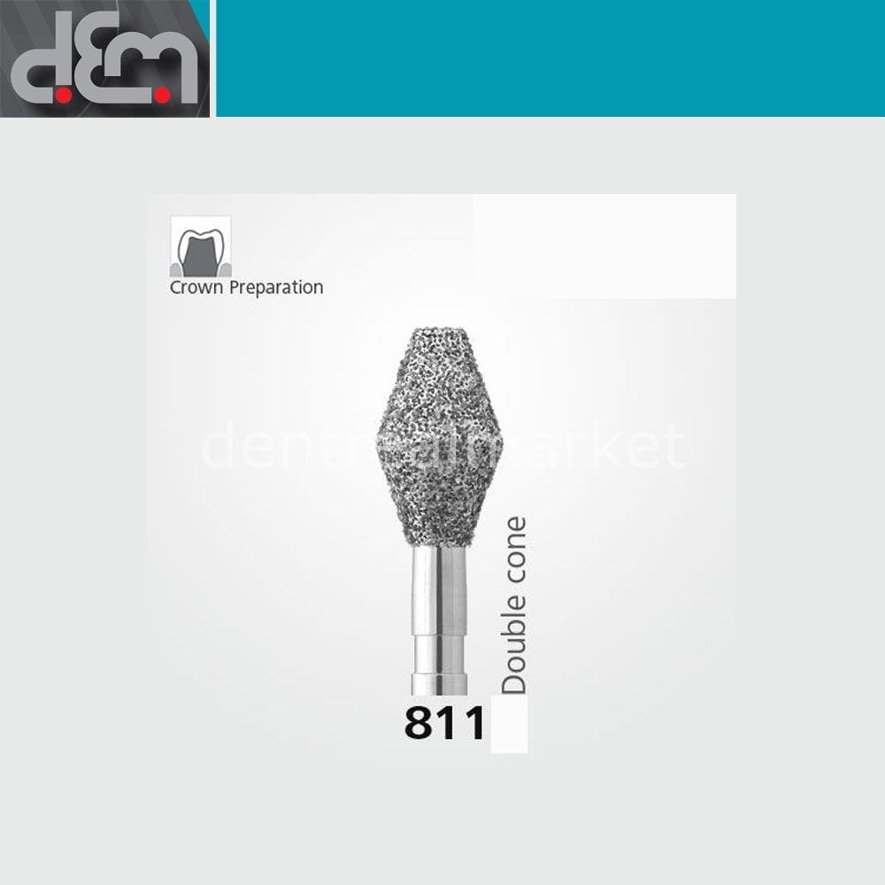 811 DX Sentetik Elmas Frez 10 Adet