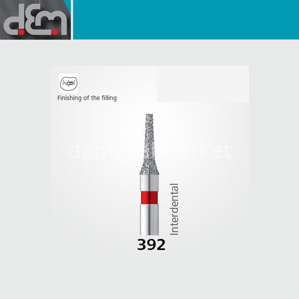 DX Sentetik Elmas Frez - 392 - İğne Uç - 10 Adet