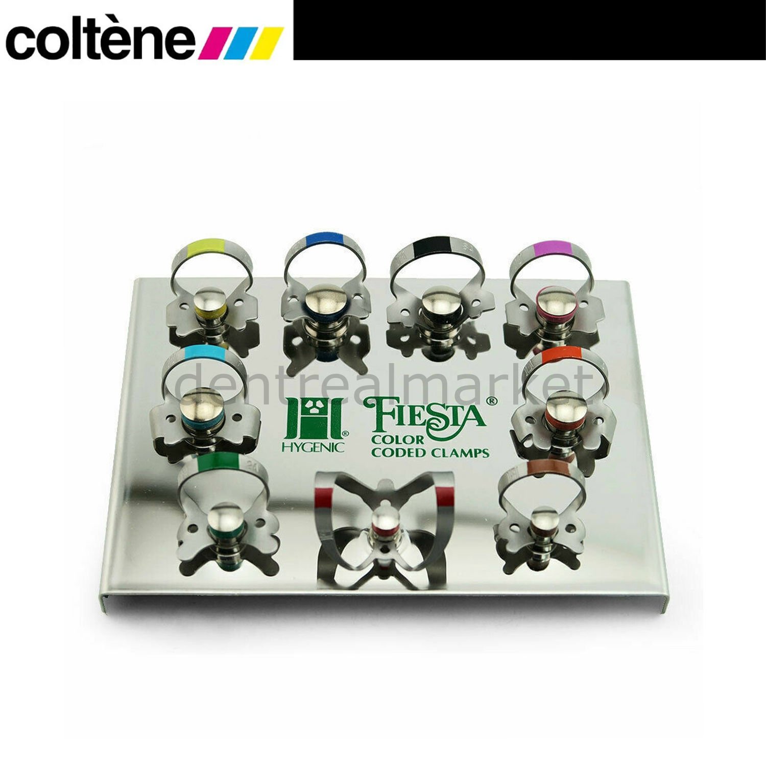 Hygenic Fiesta Renkli Rubberdam Klemp Seti
