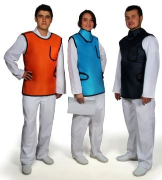 Doktor İçin Kurşun Önlük + Troid Koruyucu - Radyasyon Koruyucu
