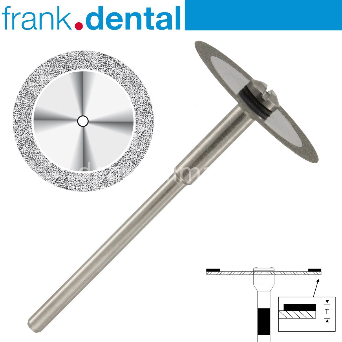 Ortho Diamond Disc Arayüz Separe - Tek Taraflı Aşındırma