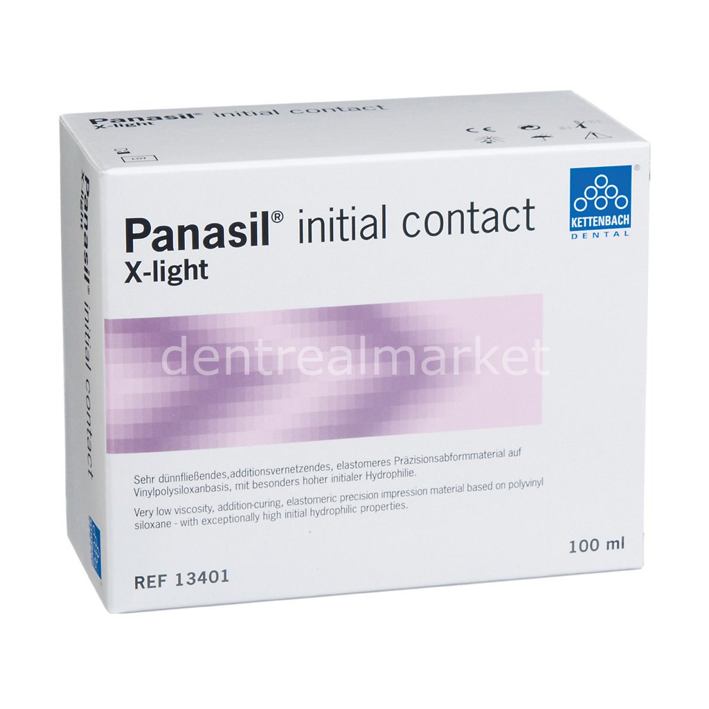 Panasil İnital Contact 2x50 ml A Tipi Silikon 2.ölçü