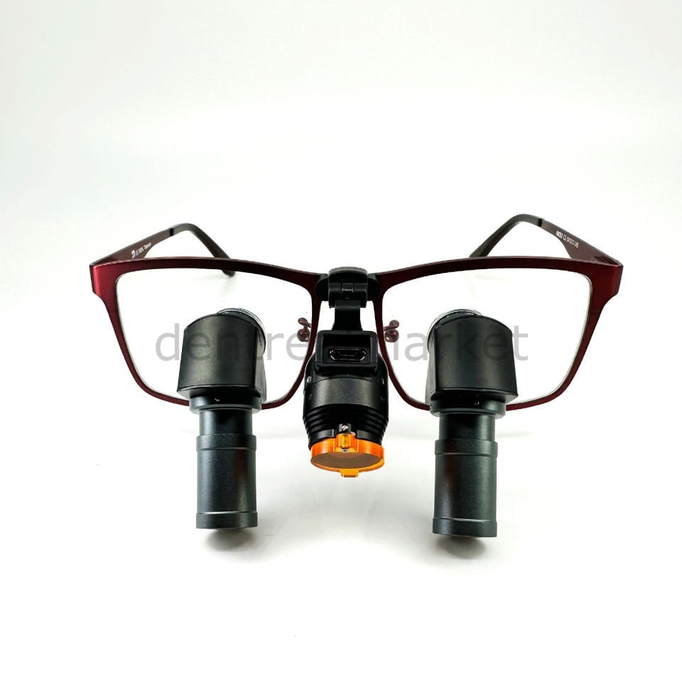 6X Büyütmeli Kablolu Işıklı Ergo Custom Loupe