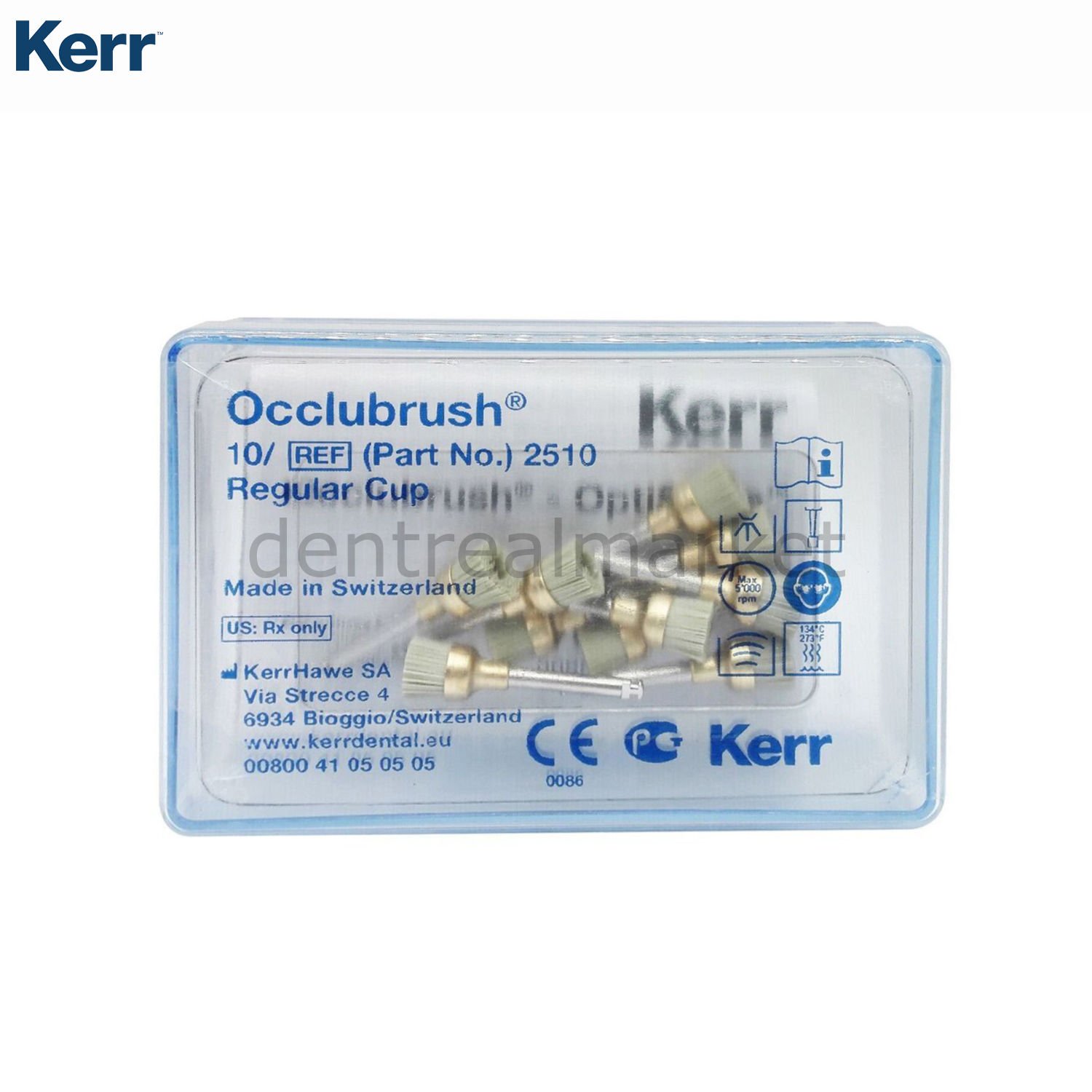 Occlubrush Kendinden Cilalı Asorti Fırça 10 Adet