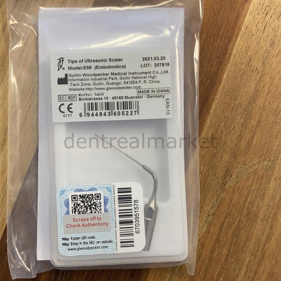 Endo 1 Ultrasonik Endo Aktivatör Uç E98