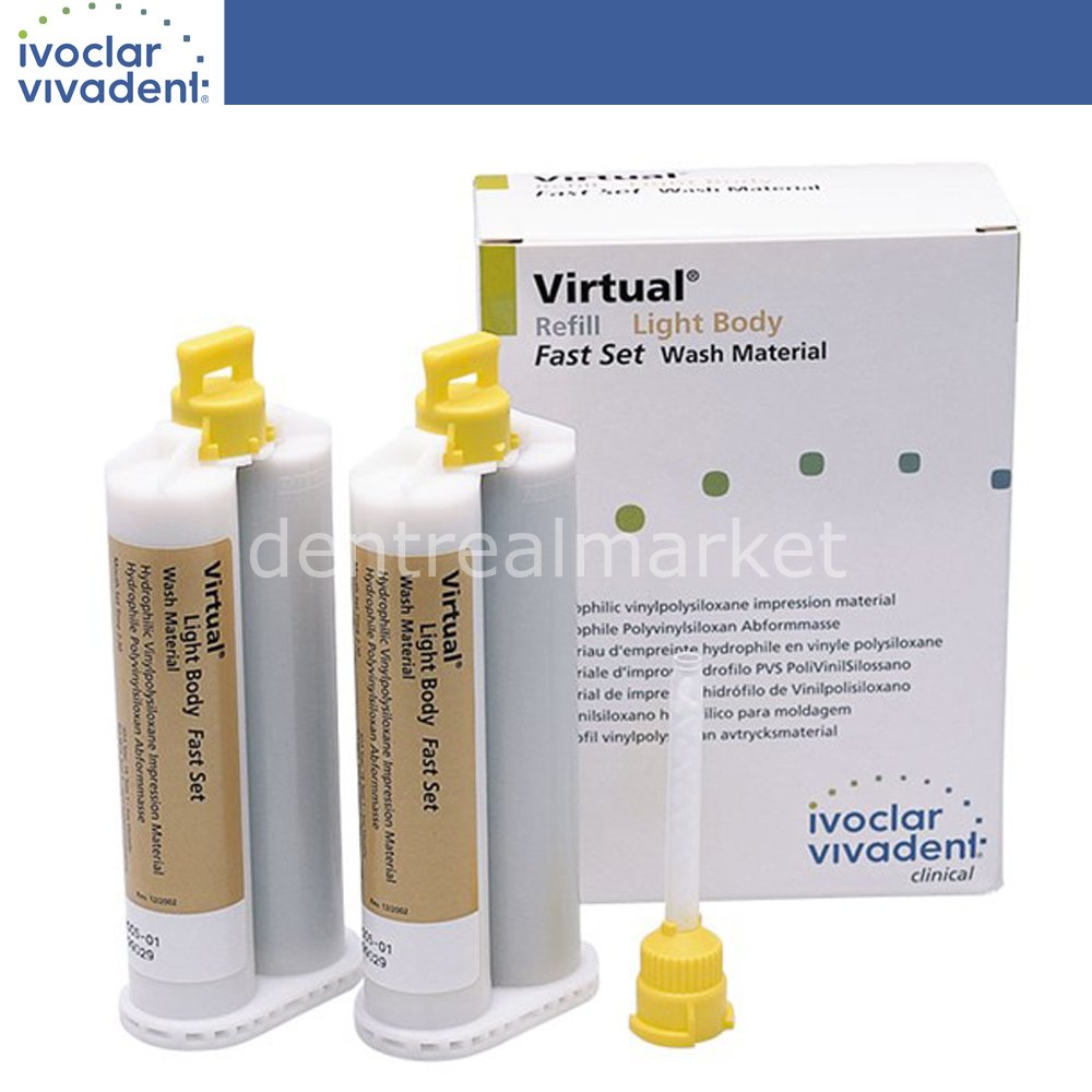 Virtual Refil 2*50 ml II.Ölçü - Extra Light Body