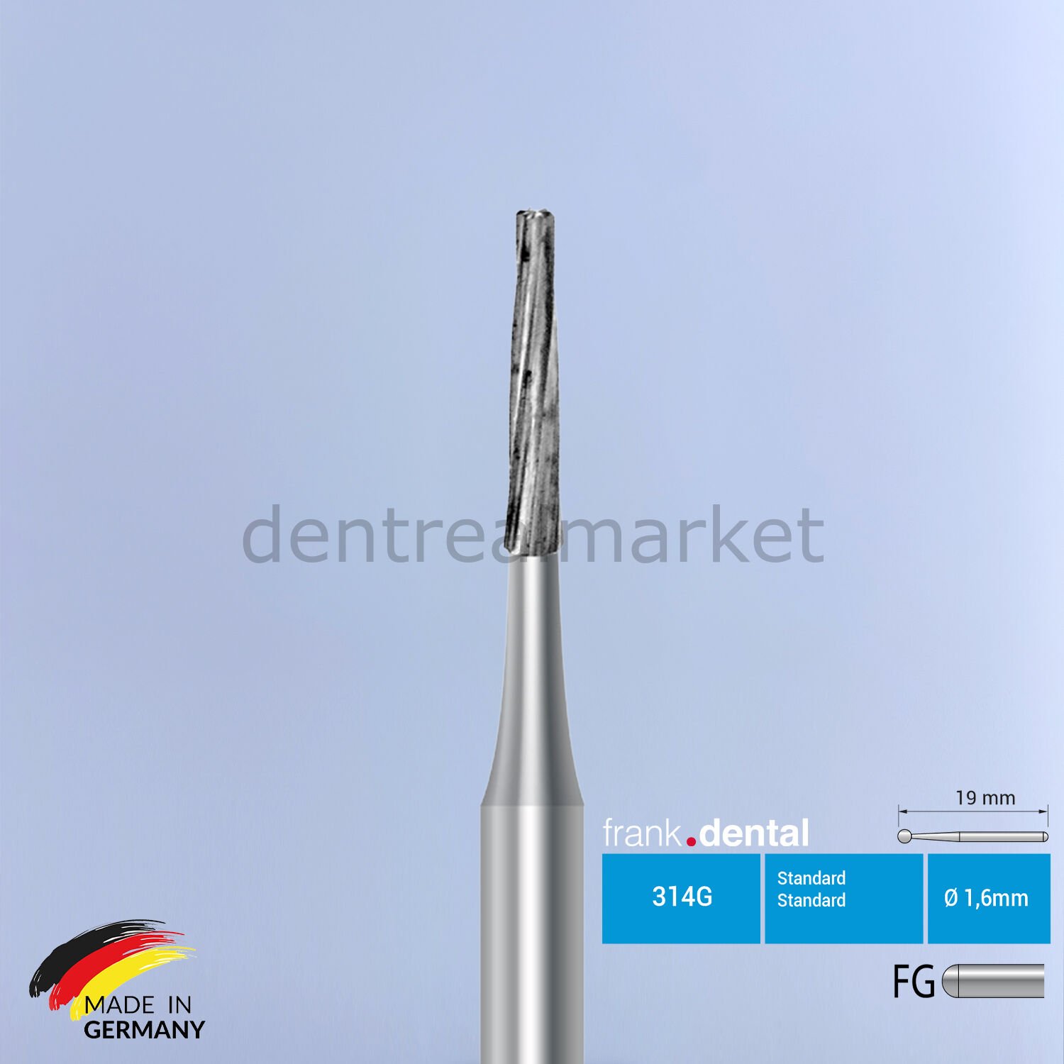 Tungusten Carpide Frez - Aeratör İçin -  C23L - 5 Adet