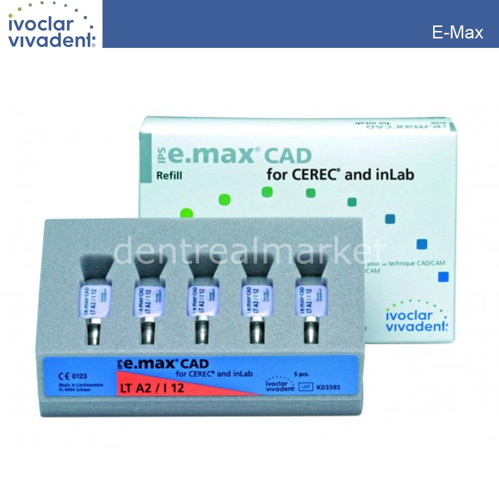 IPS e.max CAD for CEREC ve inLab Blok I12