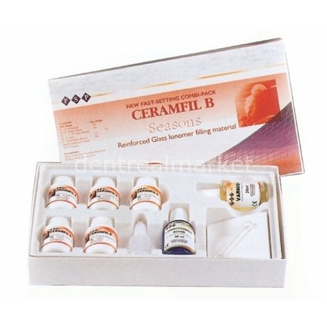 Ceramfıl B Seasons (Kombi Paket) Cam İyonomer Restoratif Malzeme