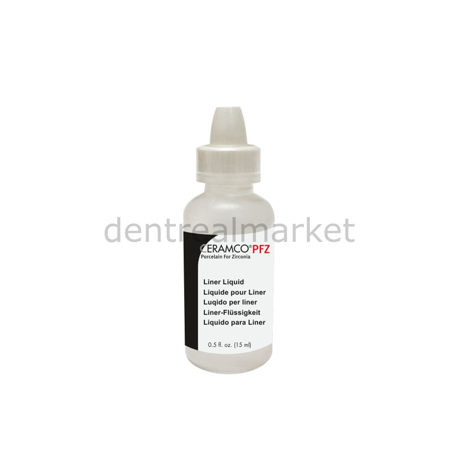 Ceramco PFZ Zirkonyum Tozu Liner Likit - 15ml