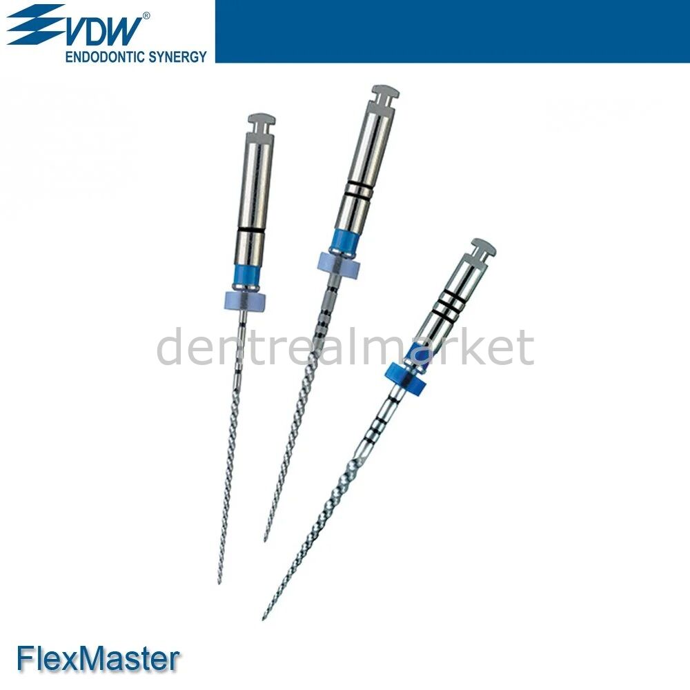 Flexmaster Rotary Kanal Egesi Niti 25 mm