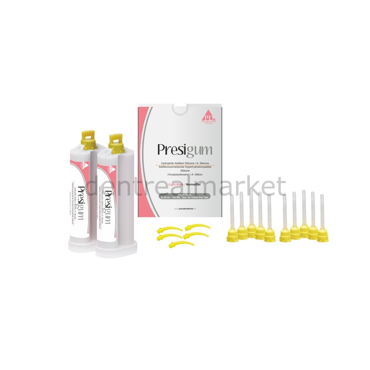 Presigum Light Silikon 2x50 ml 2.ölçü