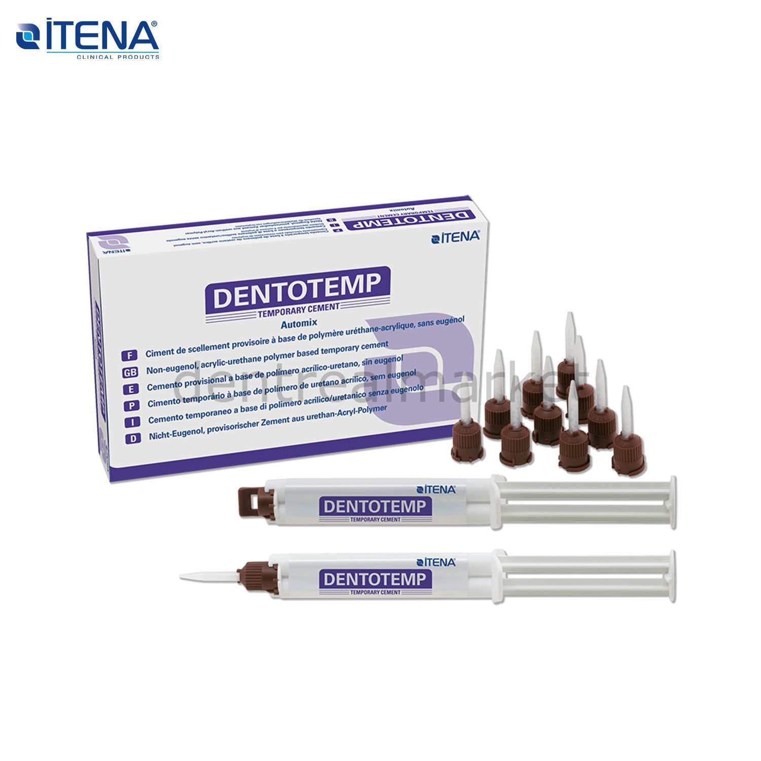 Dentotemp Automix İmplant Simanı 2x6 gr