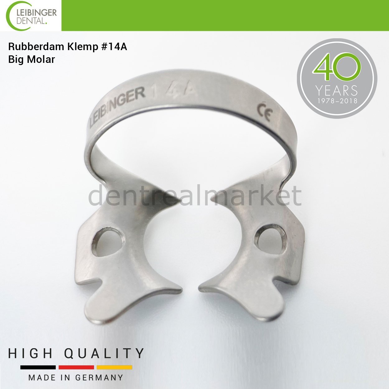 Rubberdam Klemp #14A - Big Molar