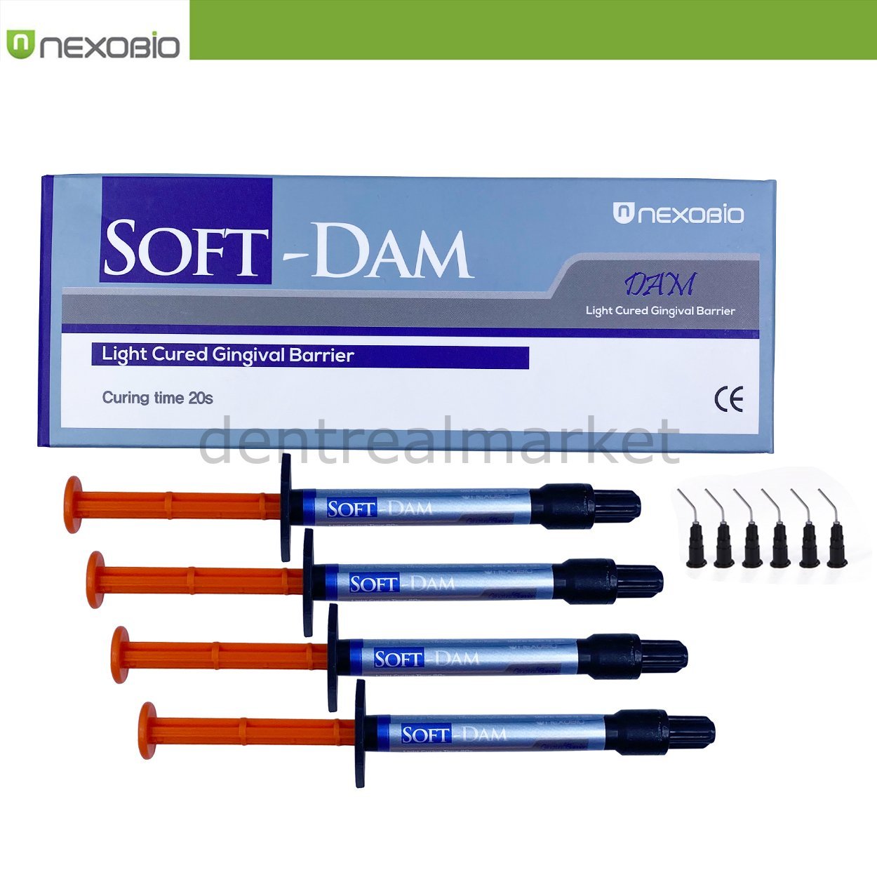 Soft-Dam Gingiva Dişeti Beyazlatma Bariyeri 4*1,2 ml