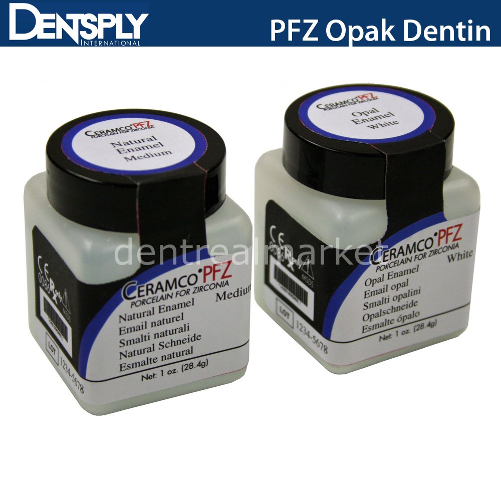 Ceramco PFZ Zirkonyum Tozu - Opak Dentin 28,4 gr