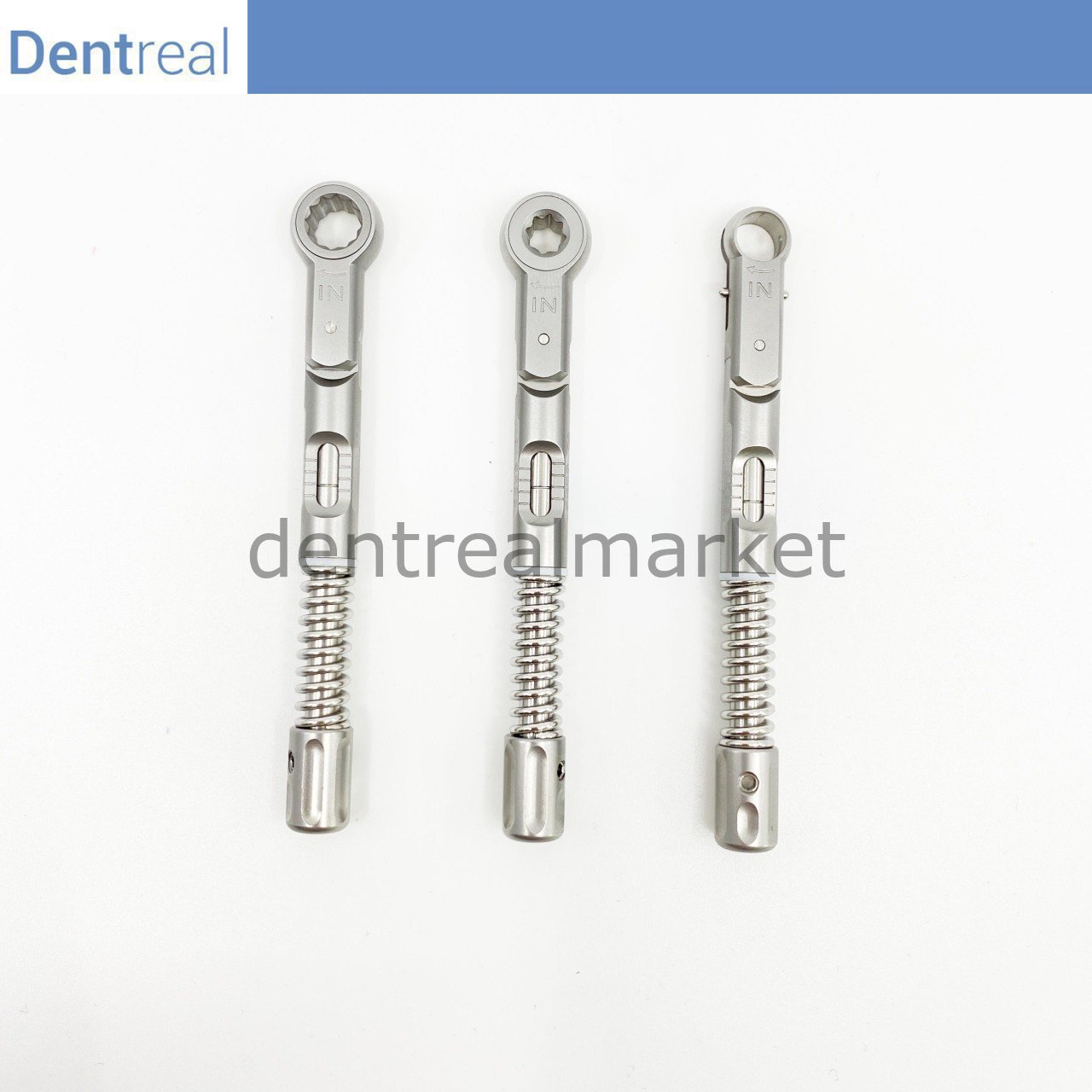 Real Torklu Ratchet Seti (İmplant Anahtarı)