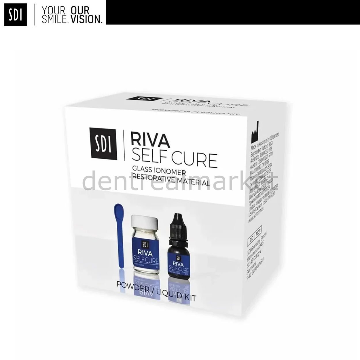 Riva Self Cure Cam Ionomer Toz+Likit A2