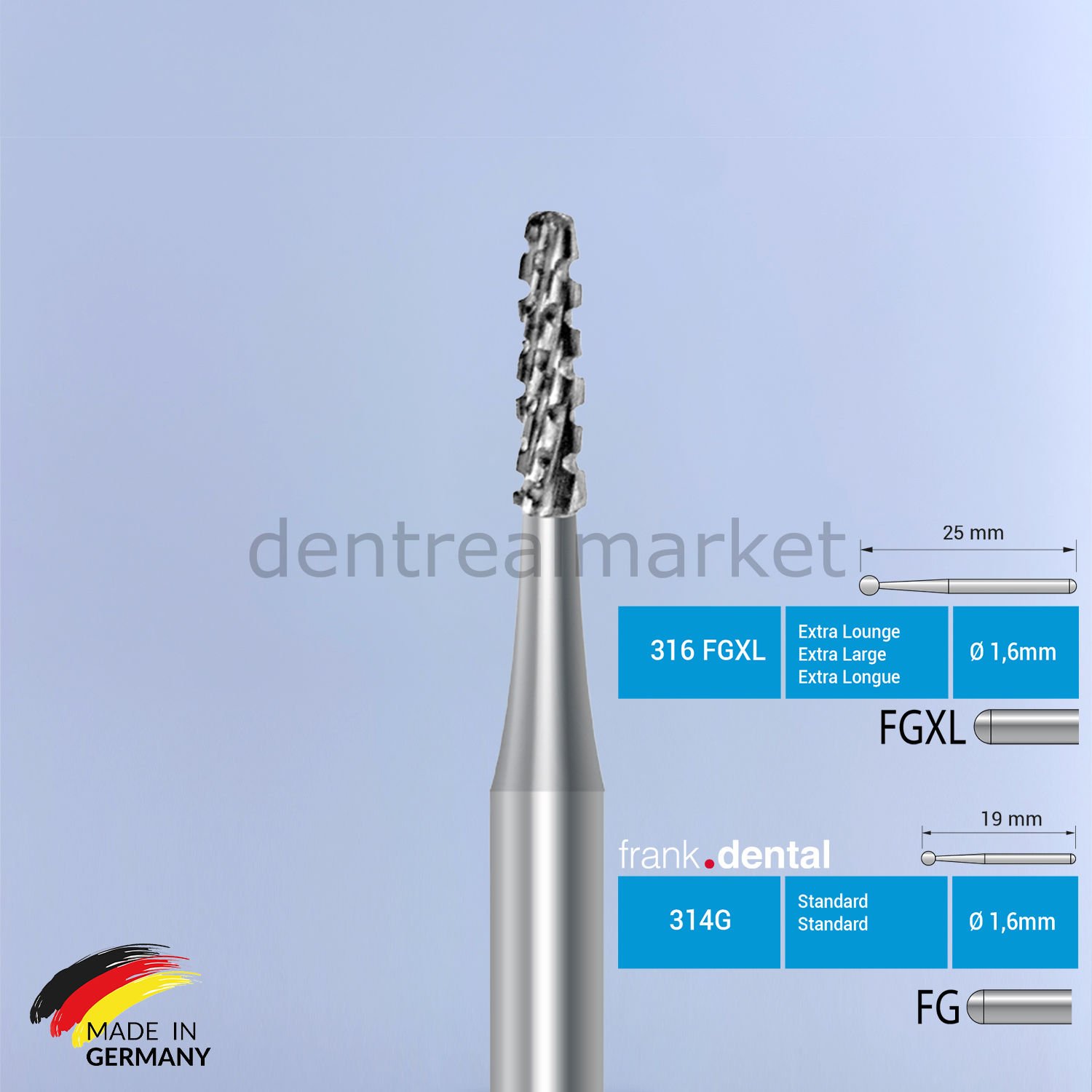 Tungusten Carpide Frez Aeratör İçin - C33R - 5 Adet