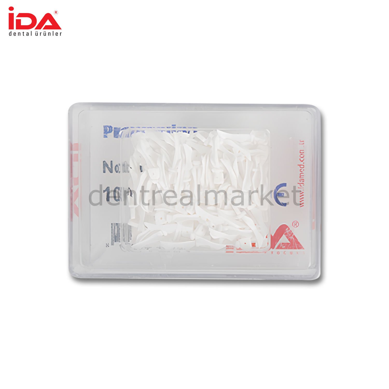 Praticap Plastik Kama 100'lük Paket - Large***