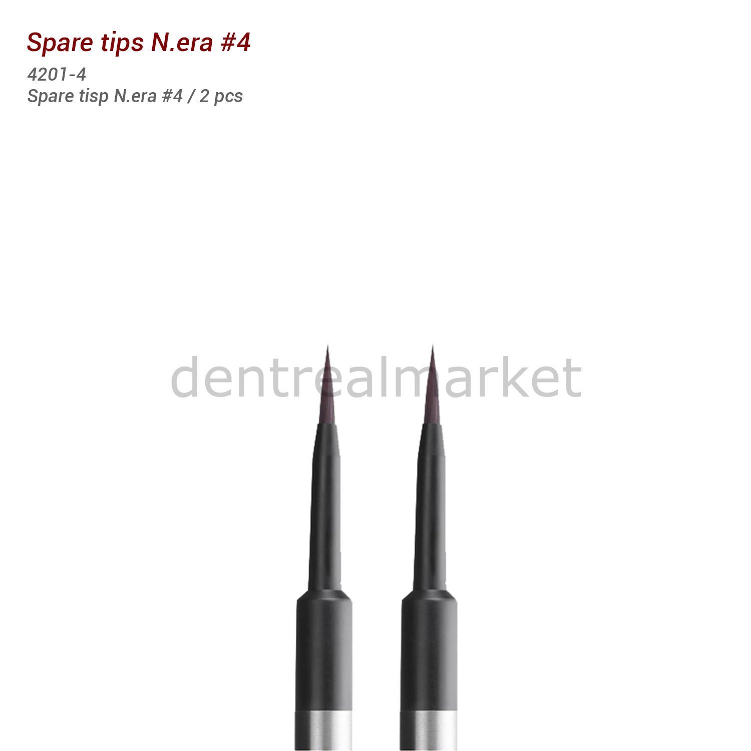 N.era Yedek Uçlar - Spare Tips N.era #4 - 2 Adet