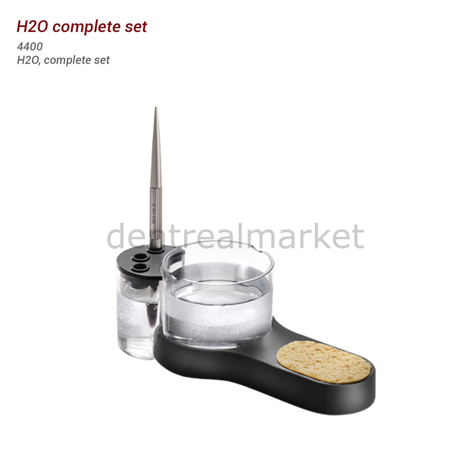 H2O - Porselen Çalışma Tablası - Komple Set