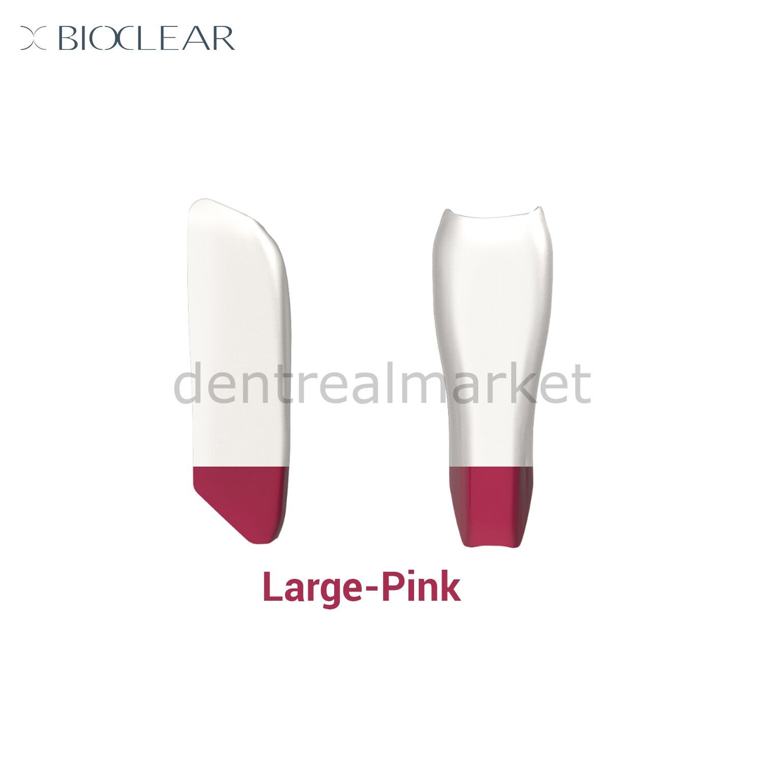 Black Triangle Individual Matrix - Large/Pink - 10 Adet