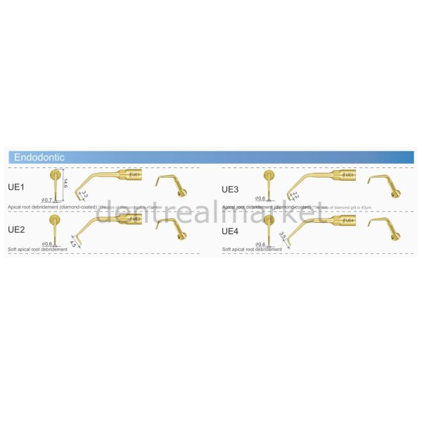 Ultrasurgery Endodonti Uçları - Woodpecker, Mectron, Ems Uyumlu