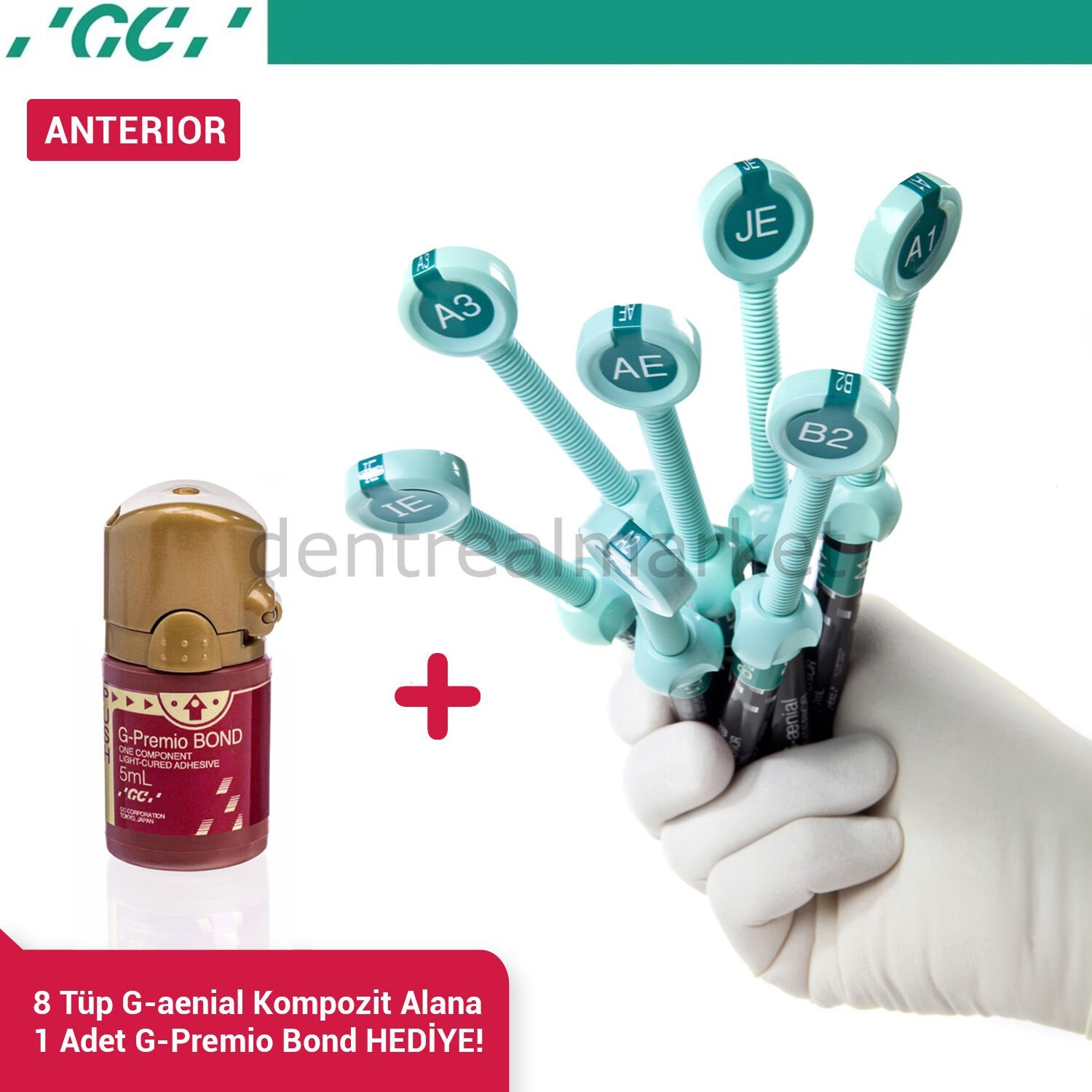 G-aenial Anterior Kompozit 8 Tüp & Premio Bond - Kampanya ***