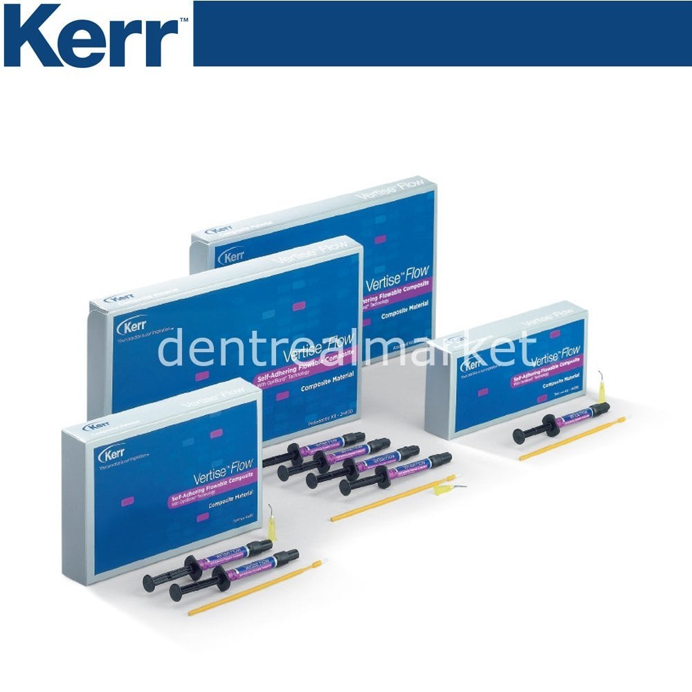 Vertise Kendinden Adeziv Flow Kompozit Mini Kit - 2x2 gr