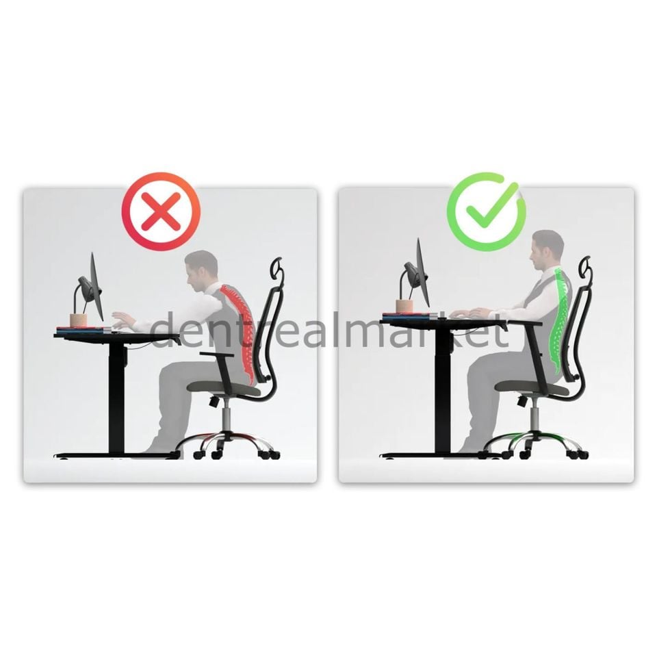 O-Flex Elektrikli Yüksekliği Ayarlanabilir Ergonomik Masa - 140*70 cm