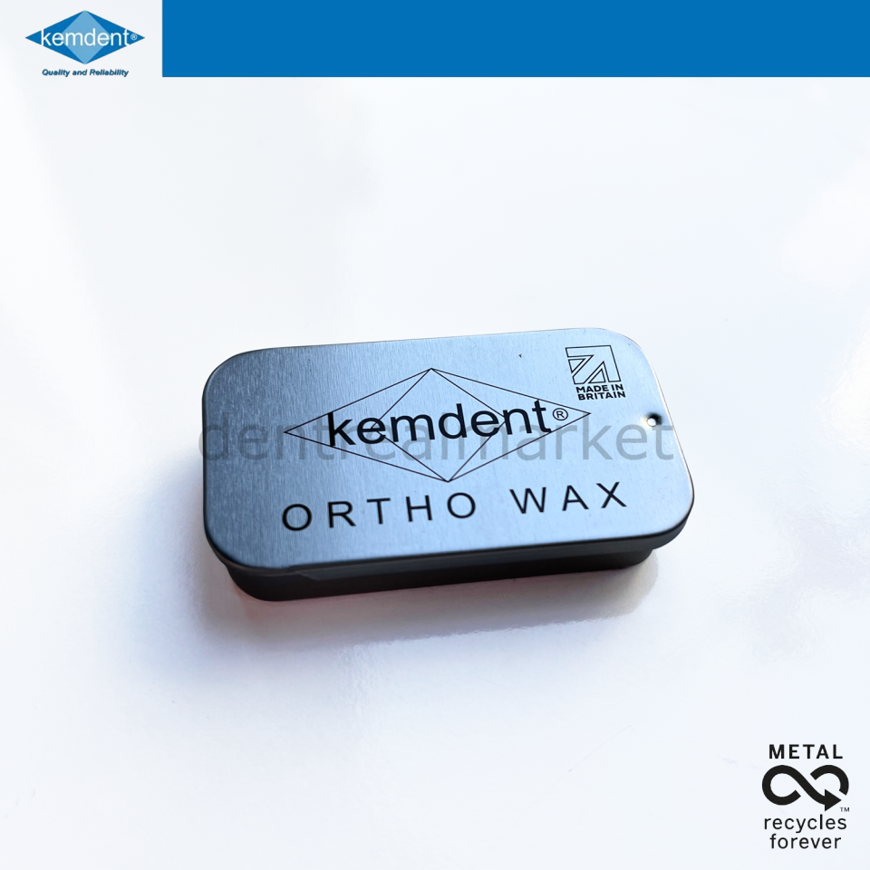 Orthodonti Mumu - Diş Teli Mumu - Ortho Wax 50'li Metal Kutu