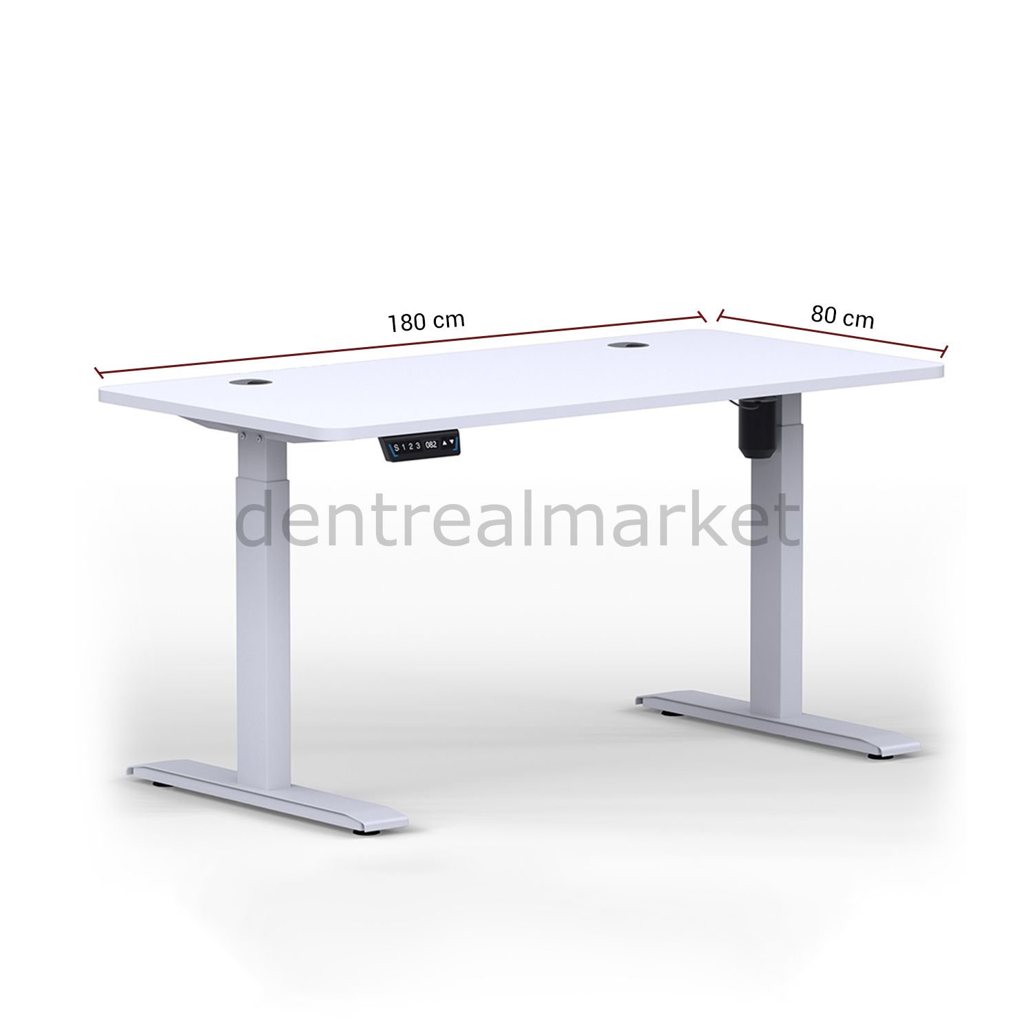 O-Flex Elektrikli Yüksekliği Ayarlanabilir Ergonomik Masa - 180*80 cm