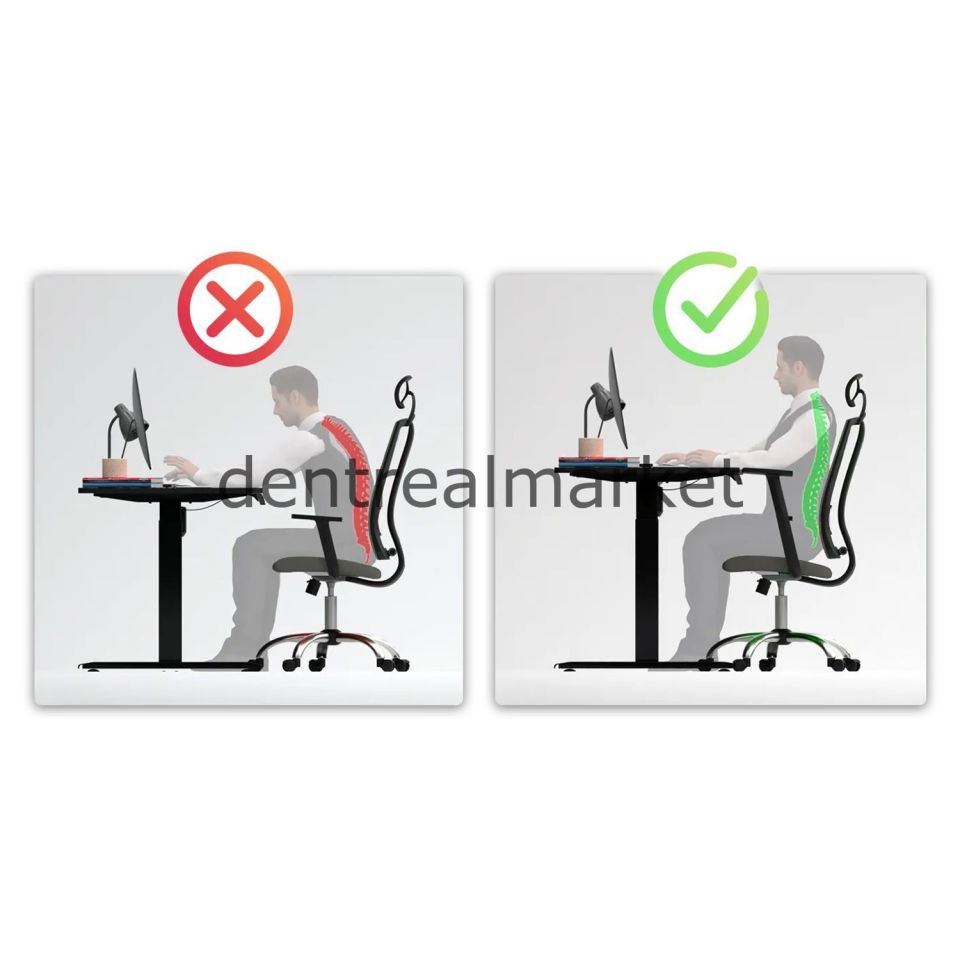 O-Flex Elektrikli Yüksekliği Ayarlanabilir Ergonomik Masa - 180*80 cm