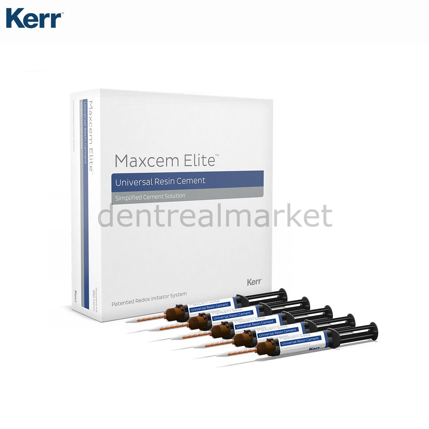 Maxcem Elite Universal Rezin Siman 5x5gr Adeziv, Dual-Cure, Self Adeziv  Kullanılabilinir