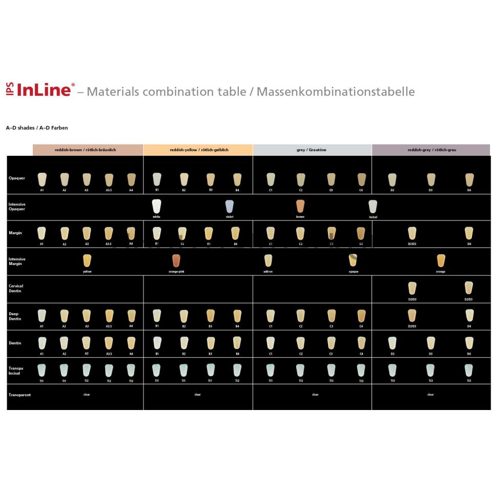 IPS Inline Porselen Tozu Starter Kit - A/D